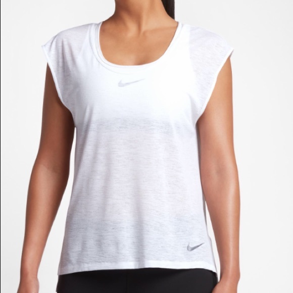 Nike women’s breathe short sleeve top - Picture 3 of 8